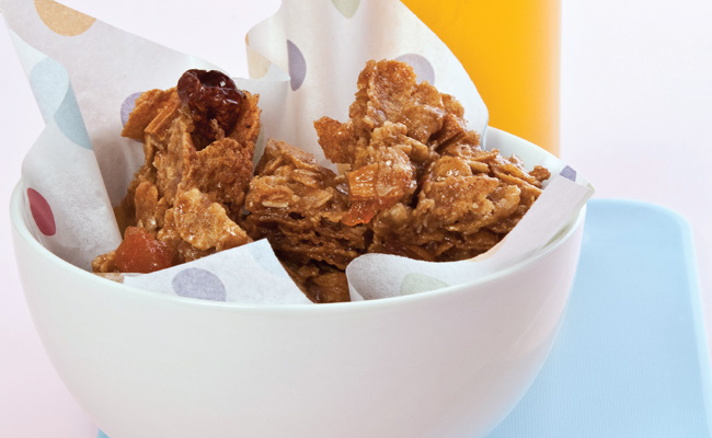 Barritas de cereal tropicales