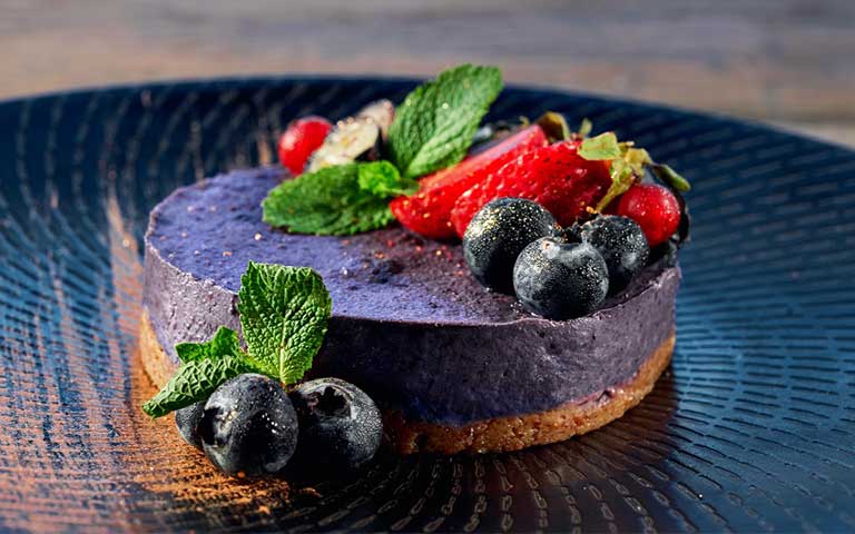 receta Blueberry cheesecake