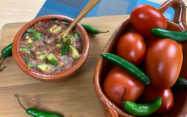como hacer salsa roja mexicana