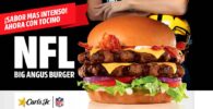 Regresa la NFL Big Angus Burger de Carl’s Jr
