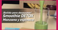✨ Smoothie Verde de Manzana y Espinaca ✨ DETOX y Cuida tu peso y Salud