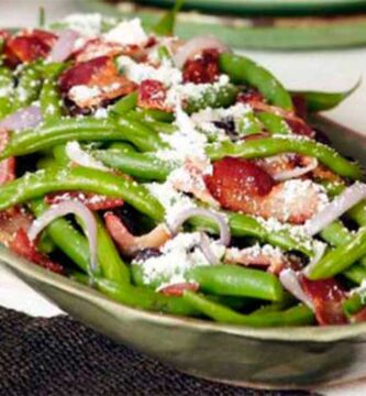 Receta de Ejotes con Tocino