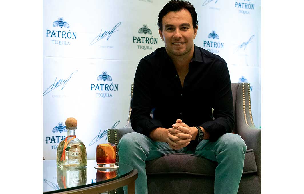 Tequila Patrón forma una alianza con Sergio “Checo” Perez