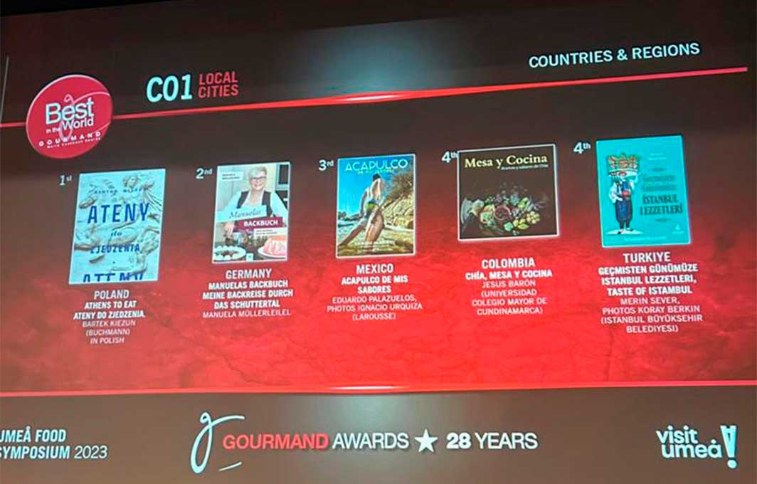 28a. edición de los Gourmand World Cookbook Awards
