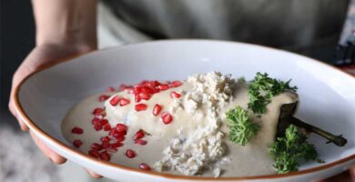 Restaurante Aromas Chile en Nogada