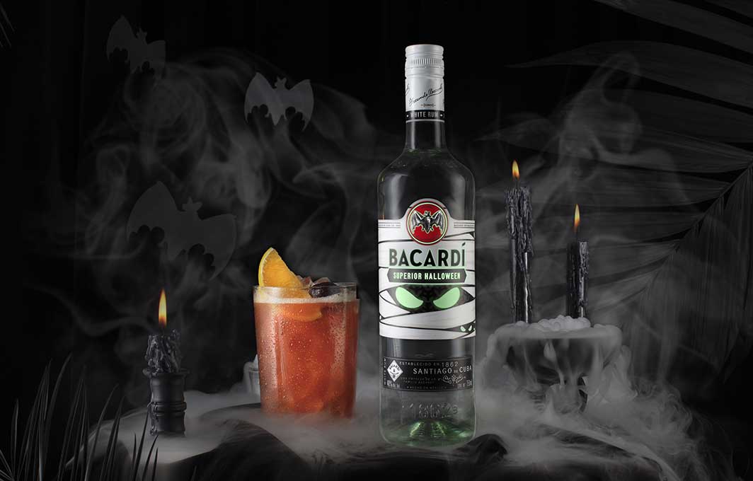 La Magia de Halloween Bacardí Superior Halloween y sus Sorprendentes