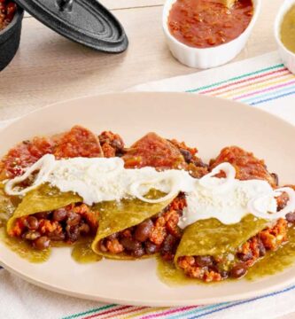 enchiladas tricolor